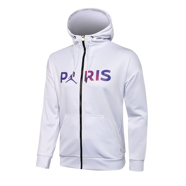 Chaqueta Con Capucha PSG 2021-2022 Blanco